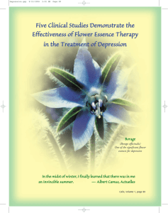 Five Clinical Studies Demonstrate the Effectiveness of Flower