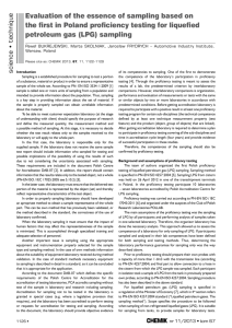 Evaluation of the essence of sampling based on the first in Poland