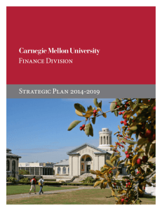 Finance Division Strategic Plan 2014-2019