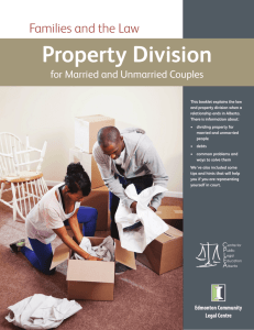 Property Division - Calgary Legal Guidance