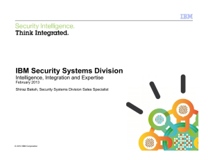 IBM Security Systems Division