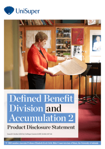 Defined Benefit Division and Accumulation 2
