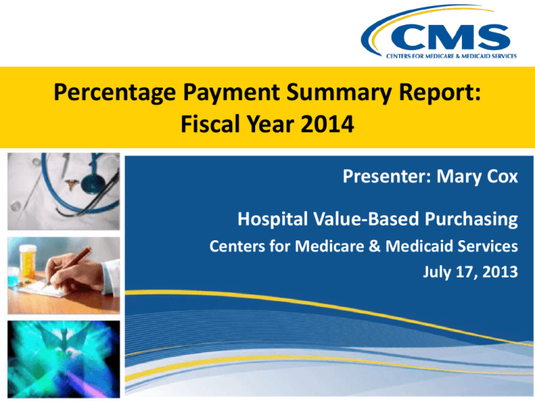 Percentage Payment Summary Report