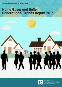 2015 Home Buyer and Seller Generational Trends report