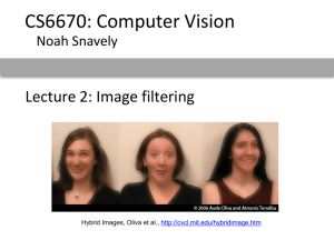 CS6670: Computer Vision