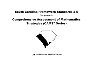 South Carolina Framework Standards 2