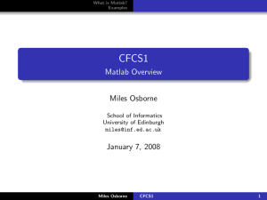 CFCS1 - School of Informatics
