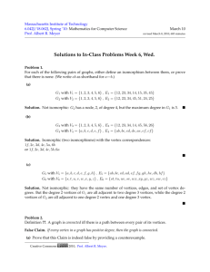 Solutions to In-Class Problems Week 6, Wed.