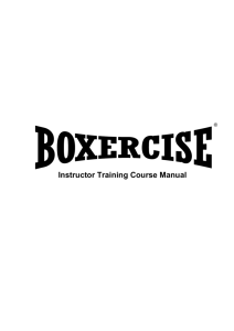 Instructor Training Course Manual