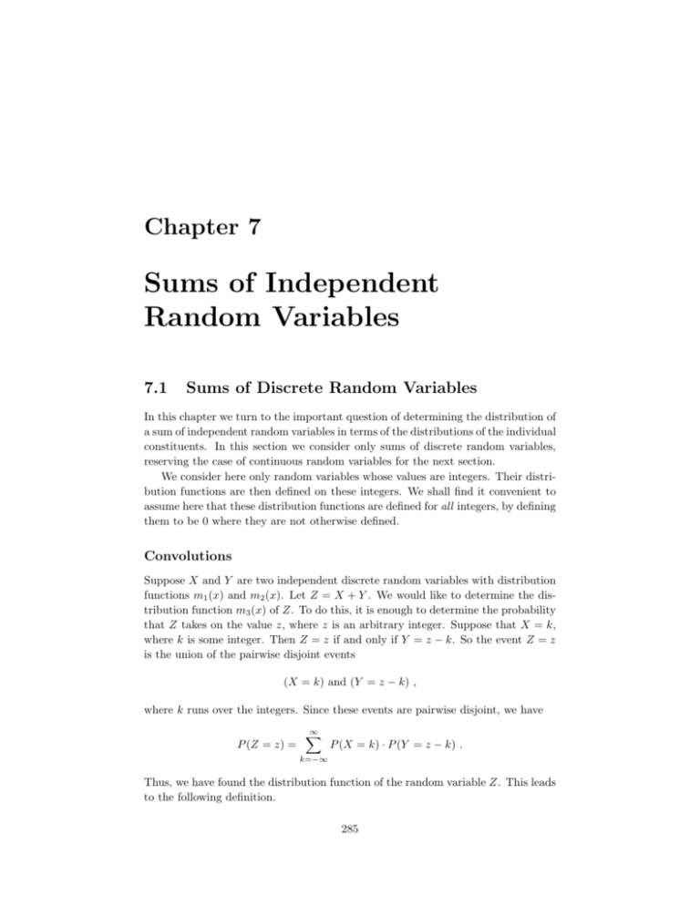 Explain Independent Random Variables