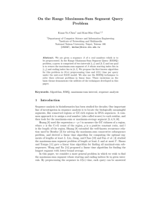 On the Range Maximum-Sum Segment Query Problem