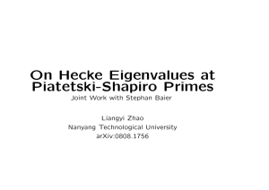 On Hecke Eigenvalues at Piatetski-Shapiro Primes
