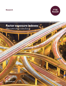 Factor exposure indexes