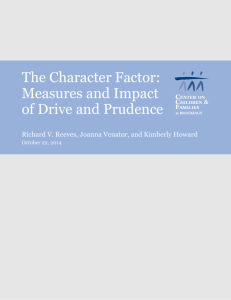 The Character Factor: Measures and Impact of