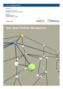 Risk Factor Portfolio Management