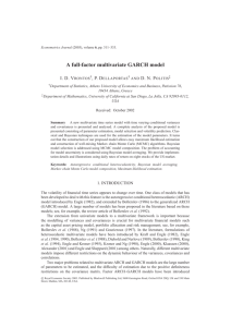 A full-factor multivariate GARCH model