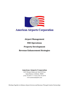 Airport Management FBO Operations Property Development