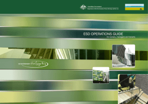 esd operations guide - Green Building Council of Australia