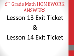 Use Properties of Operations to Generate Equivalent Expression