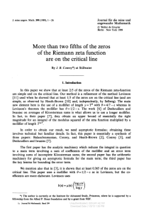 More than two fifths of the zeros of the Riemann zeta function are on