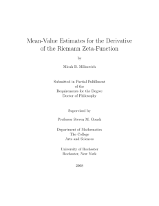 Mean-Value Estimates for the Derivative of the Riemann Zeta