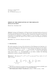 Zeros of derivatives of the Riemann zeta fuction
