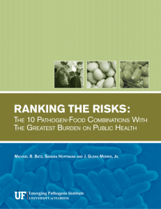 Ranking the Risks: The 10 Pathogen