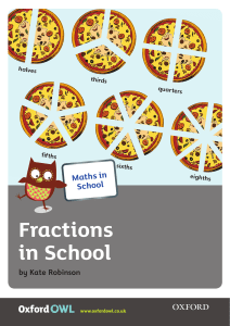 Fractions - Severnbanks Primary School