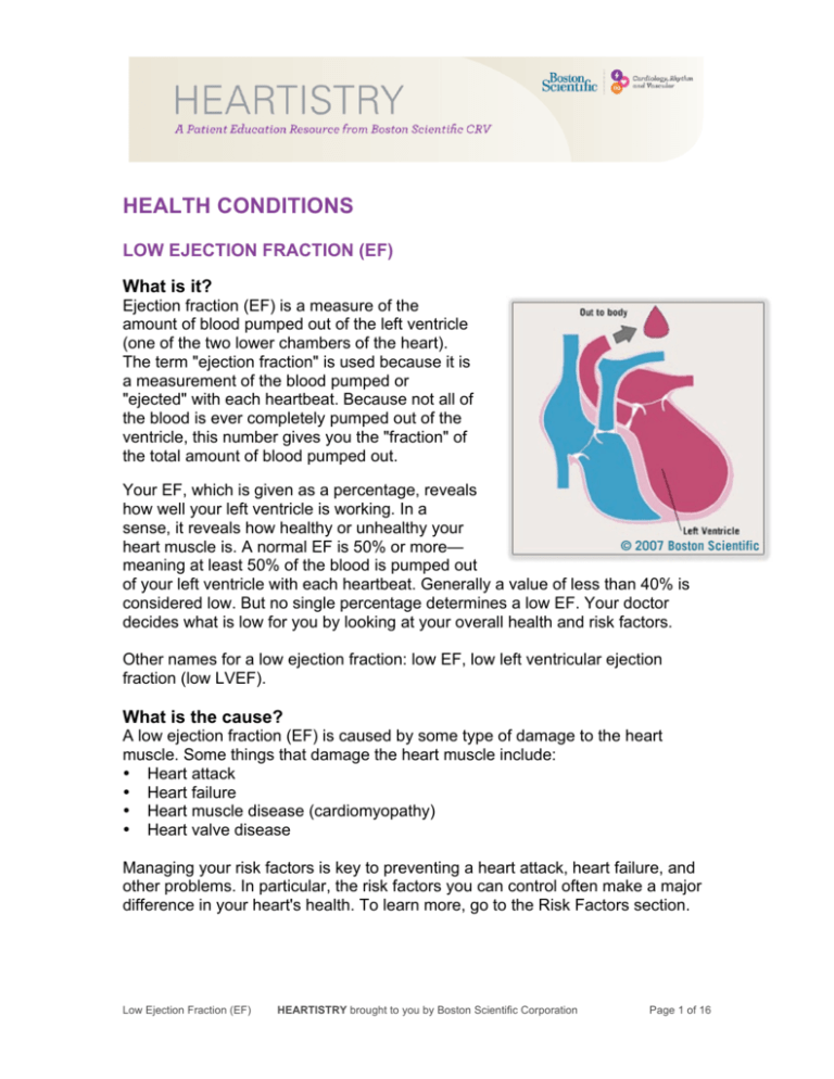 low-ejection-fraction