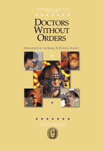 Doctors Without Orders