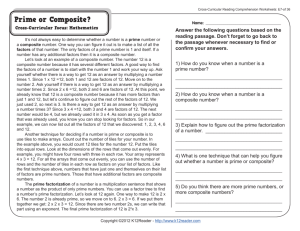 Cross-Curricular Reading Comprehension Worksheets