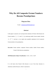 Why Do All Composite Fermat Numbers Become