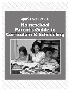 Homeschool Parent`s Guide to Curriculum