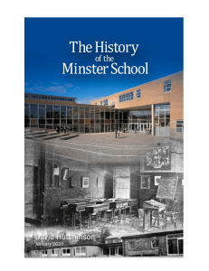 The History of the Minster School