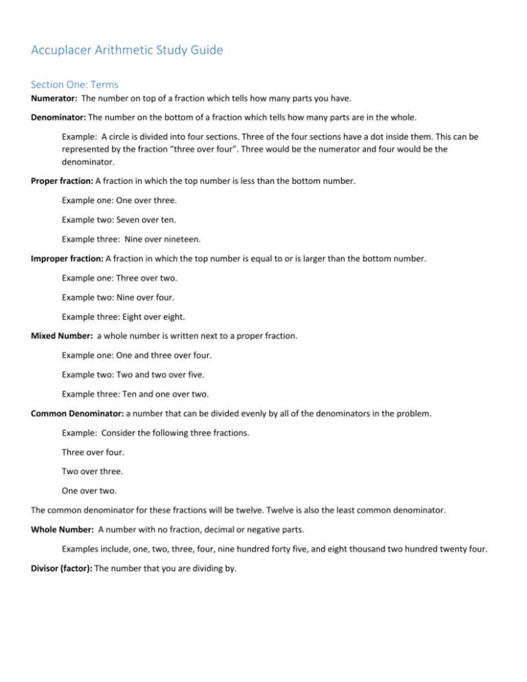 accessible-accuplacer-arithmetic-study-guide