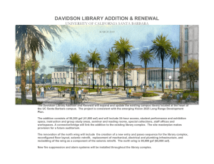 davidson library addition & renewal - University of California | Office