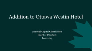 Addition to Ottawa Westin Hotel