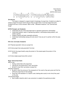 Project Proportion