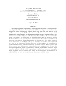 Astrom, A., Astrom C.: Octagonal Knotworks: A Mathematical Approach