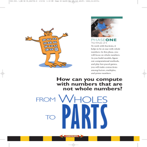 Factors Multiples - Spartanburg School District 2