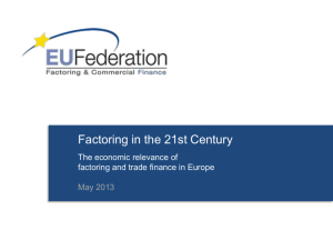 Diapositive 1 - EU Federation for Factoring & Commercial Finance