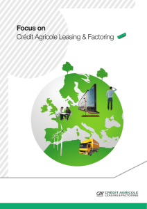 Focus on Crédit Agricole Leasing & Factoring