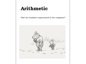 Arithmetic - Brunel University