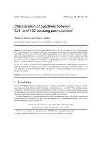 Classification of bijections between 321- and 132