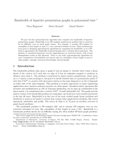 Bandwidth of bipartite permutation graphs in polynomial time