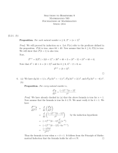 Proposition. For each natural number n ≥ 6, 2