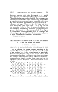 the permutations of the natural numbers can not be well ordered.