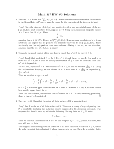 Math 317 HW #3 Solutions