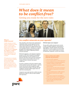 What does it mean to be conflict-free?