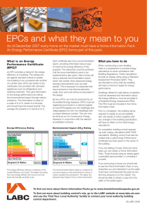 EPCs and what they mean to you